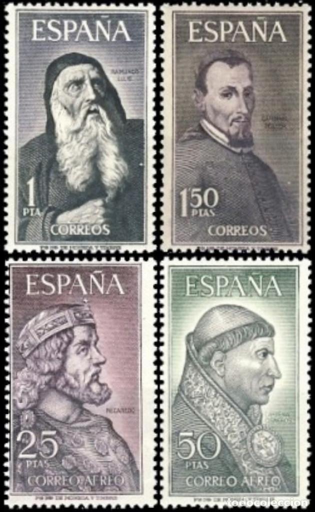 Moderne Puppen: Espa&ntilde;a. A&ntilde;o 1963, Edifil 1536/39** ''Personajes''./ Nuevos, sin fijasellos. MNH.