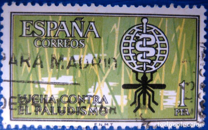 Bambole Moderne: Espa&ntilde;a. A&ntilde;o 1962, Edifil 1479 us. ''Campa&ntilde;a contra la Malaria''./ Usado.