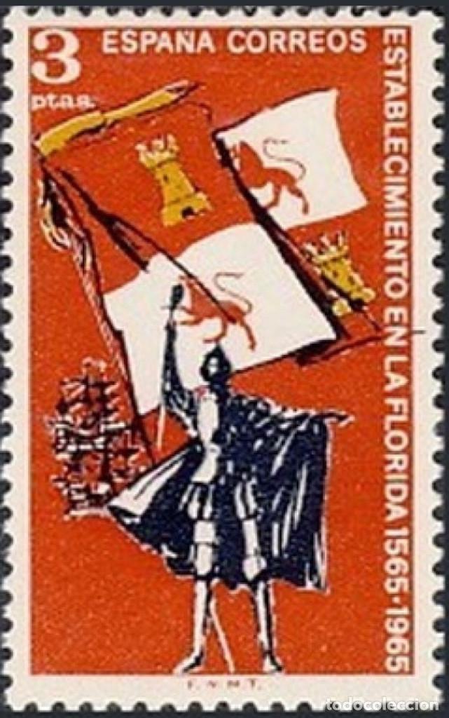 Bambole Moderne: Espa&ntilde;a. A&ntilde;o 1965, Edifil 1674** ''Establecimiento en La Florida''./ Nuevo, sin fijasellos. MNH.