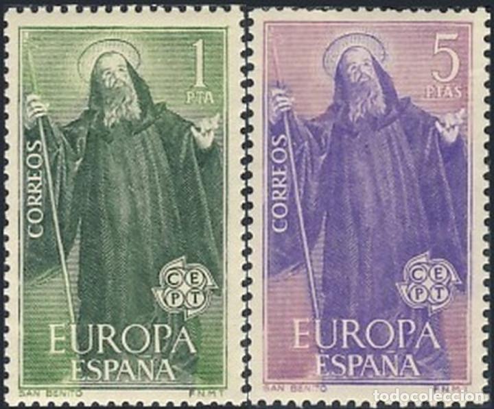 Bambole Moderne: Espa&ntilde;a. A&ntilde;o 1965, Edifil 1675/76** ''Europa CEPT''./ Nuevo, sin fijasellos. MNH.