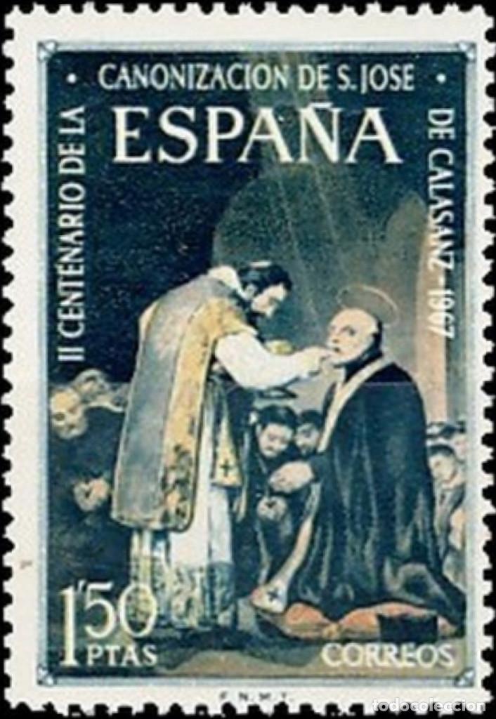 Mu&ntilde;ecas modernas: Espa&ntilde;a. A&ntilde;o 1967, Edifil 1837** ''San Jos&eacute; de Calasanz''./ Nuevos, sin fijasellos. MNH.