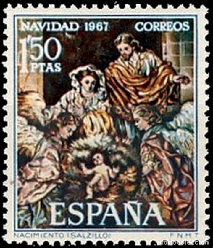 Mu&ntilde;ecas modernas: Espa&ntilde;a. A&ntilde;o 1967, Edifil 1838** ''Navidad: Salzillo''./ Nuevos, sin fijasellos. MNH.