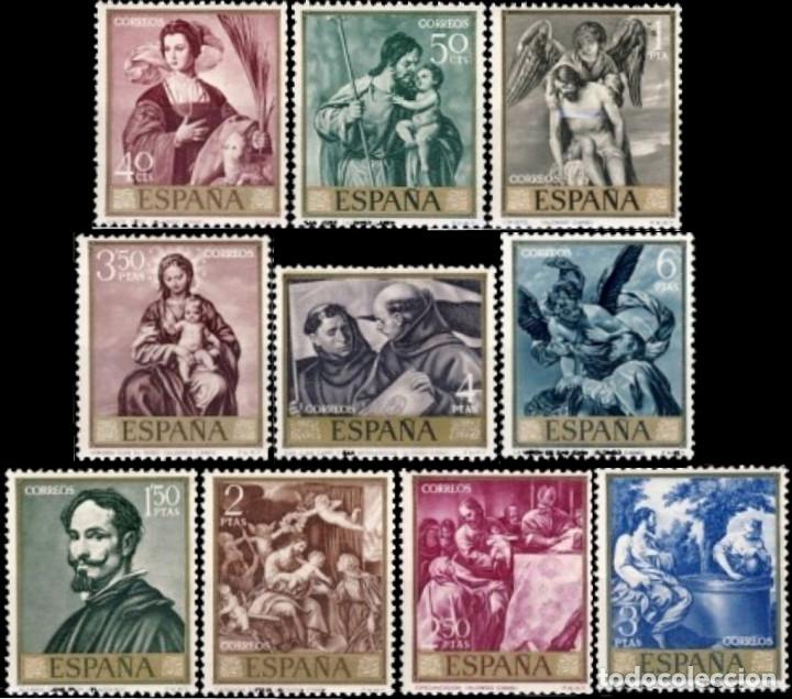 Bambole Moderne: Espa&ntilde;a. A&ntilde;o 1969, Edifil 1910/19** ''Alonso Cano: Pinturas''./ Nuevos, sin fijasellos. MNH.