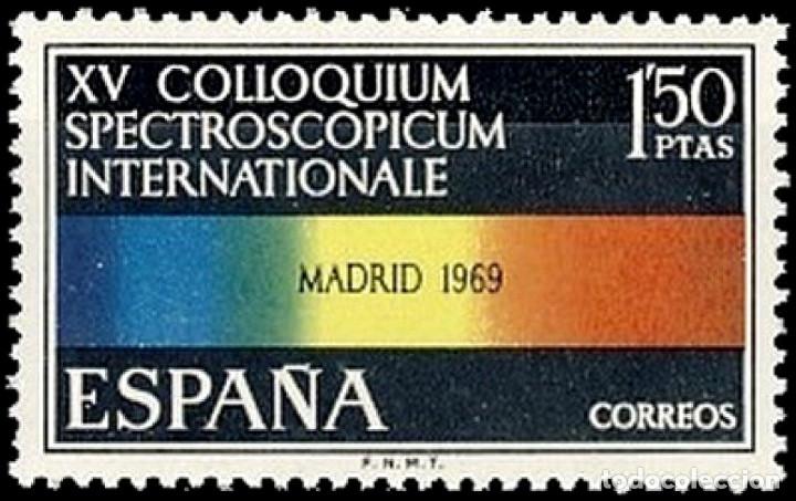 Bonecas Modernas: Espa&ntilde;a. A&ntilde;o 1969, Edifil 1924** ''Coloquium Spectrosc&oacute;picum''./ Nuevos, sin fijasellos. MNH.