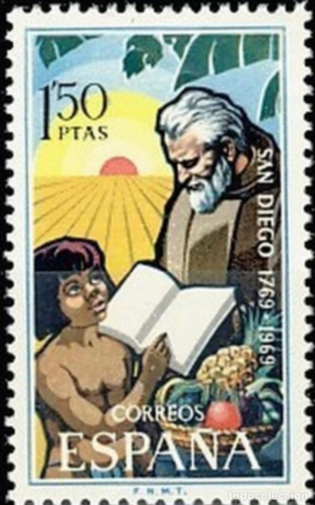 Bambole Moderne: Espa&ntilde;a. A&ntilde;o 1969, Edifil 1932** ''Fundaci&oacute;n de San Diego''./ Nuevos, sin fijasellos. MNH.