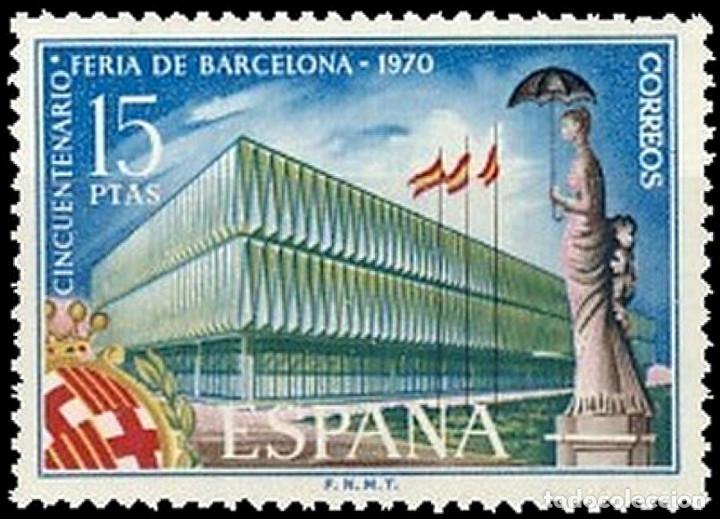 Bambole Moderne: Espa&ntilde;a. A&ntilde;o 1970, Edifil 1975** ''Feria de Barcelona''./ Nuevos, sin fijasellos. MNH.