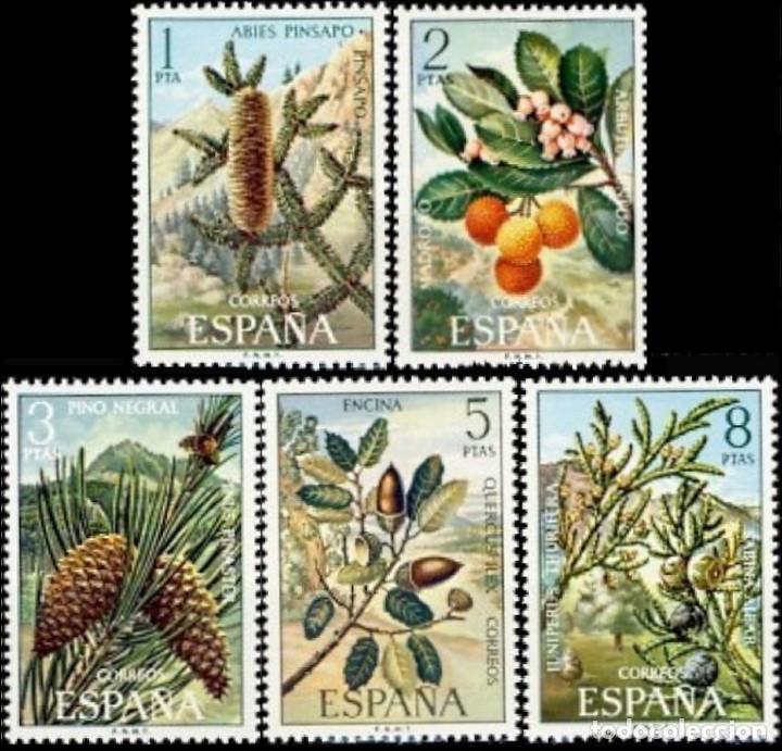 Mu&ntilde;ecas modernas: Espa&ntilde;a. A&ntilde;o 1972, Edifil 2085/89** ''Flora''./ Nuevos, sin fijasellos. MNH.