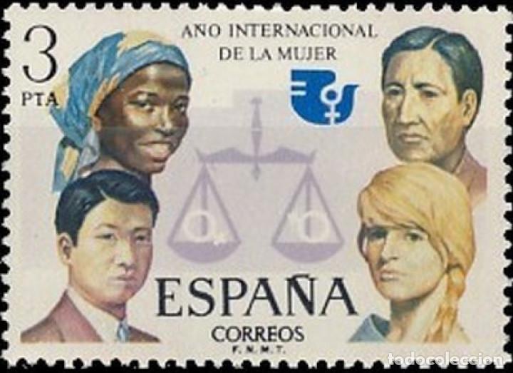 Moderne Puppen: Espa&ntilde;a. A&ntilde;o 1975, Edifil 2264** ''A&ntilde;o Internacional de la Mujer''./ Nuevos, sin fijasellos. MNH.