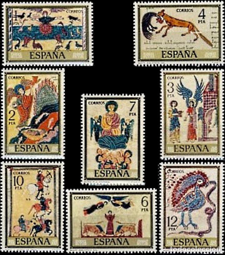 Moderne Puppen: Espa&ntilde;a. A&ntilde;o 1975, Edifil 2284/91** ''C&oacute;dices - Pinturas''./ Nuevos, sin fijasellos. MNH.
