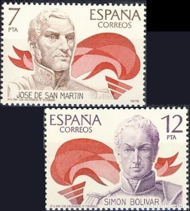 Mu&ntilde;ecas modernas: Espa&ntilde;a. A&ntilde;o 1978, Edifil 2489/90** ''Am&eacute;rica-Espa&ntilde;a''./ Nuevos, sin fijasellos. MNH.