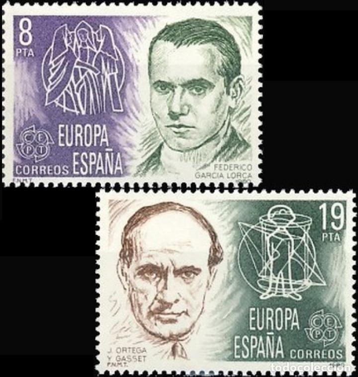 Mu&ntilde;ecas modernas: Espa&ntilde;a. A&ntilde;o 1980, Edifil 2568/69** ''Europa CEPT''./ Nuevos, sin fijasellos. MNH.