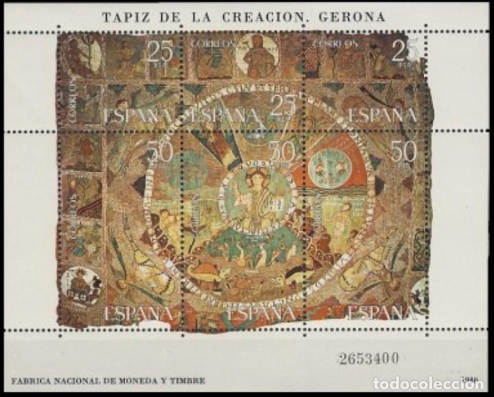 Modern Dolls: Espa&ntilde;a. A&ntilde;o 1980, Edifil 2591 HB** ''Tap&iacute;z de la Creaci&oacute;n''./ Nuevos, sin fijasellos. MNH.