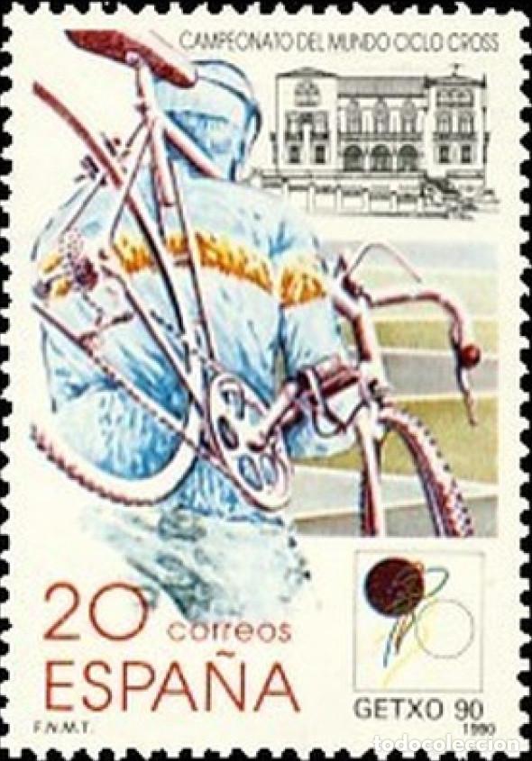 Modern Dolls: Espa&ntilde;a. A&ntilde;o 1990, Edifil 3048** ''Ciclo-cross: Getxo 90''./ Nuevos, sin fijasellos. MNH.