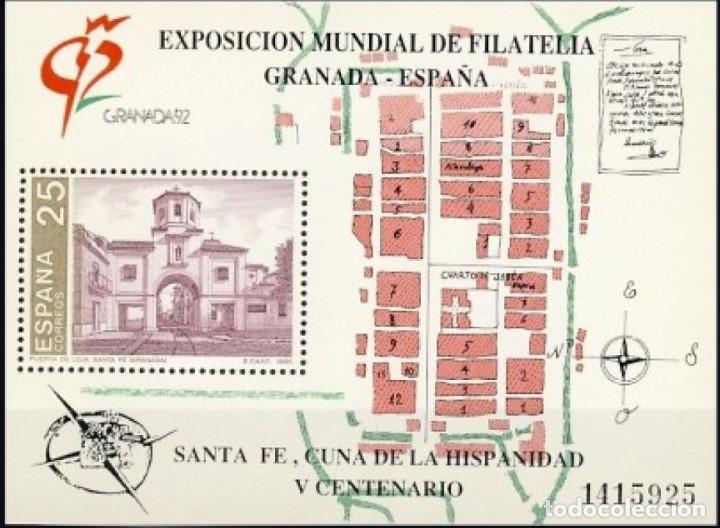 Mu&ntilde;ecas modernas: Espa&ntilde;a. A&ntilde;o 1991, Edifil 3109 HB** ''Exposici&oacute;n Mundial de Filatelia''./ Nuevos, sin fijasellos. MNH