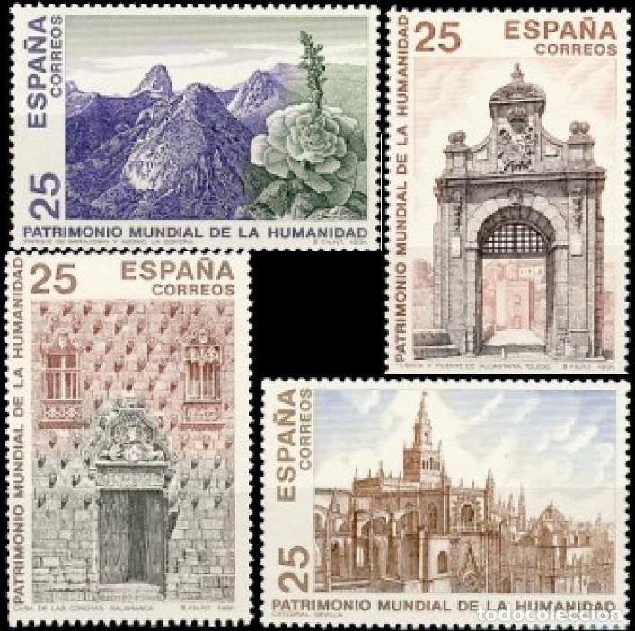 Bonecas Modernas: Espa&ntilde;a. A&ntilde;o 1991, Edifil 3146/49** ''Patrimonio de la Humanidad''./ Nuevos, sin fijasellos. MNH.