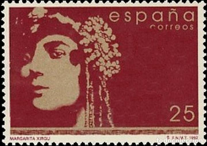 Bonecas Modernas: Espa&ntilde;a. A&ntilde;o 1992, Edifil 3152** ''Mujeres Famosas: Margarita Sirgu''./ Nuevos, sin fijasellos. MNH.