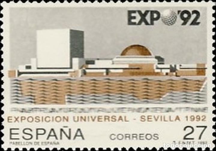 Bonecas Modernas: Espa&ntilde;a. A&ntilde;o 1992, Edifil 3155** ''Expo de Sevilla 1992''./ Nuevos, sin fijasellos. MNH.