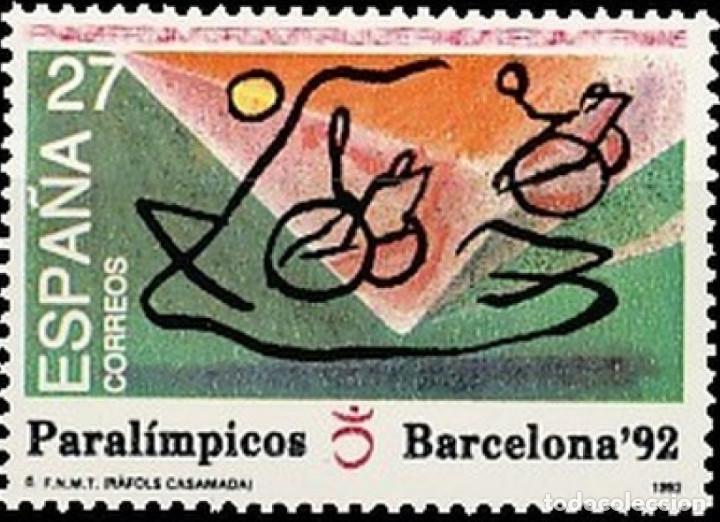 Bonecas Modernas: Espa&ntilde;a. A&ntilde;o 1992, Edifil 3192** ''Juegos Paral&iacute;mpicos''./ Nuevos, sin fijasellos. MNH.