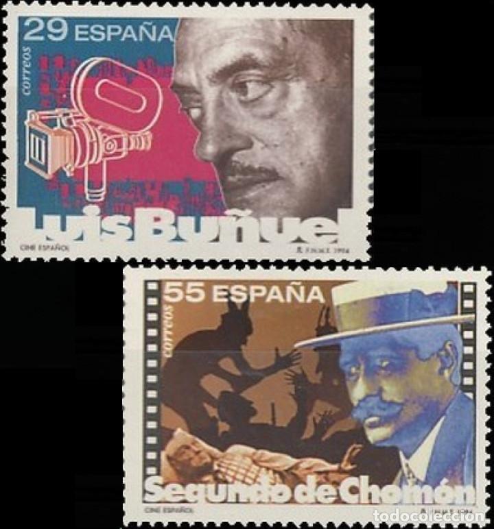 Bonecas Modernas: Espa&ntilde;a. A&ntilde;o 1994, Edifil 3277/78** ''Cine Espa&ntilde;ol: Bu&ntilde;uel - Chom&oacute;n''./ Nuevos, sin fijasellos. MNH.