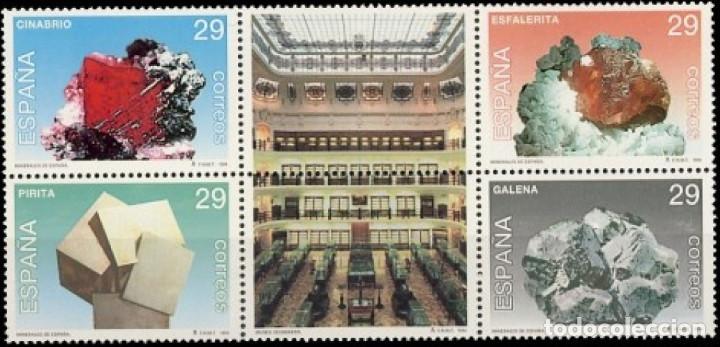 Bonecas Modernas: Espa&ntilde;a. A&ntilde;o 1994, Edifil 3283/86** ''Minerales de Espa&ntilde;a''./ Nuevos, sin fijasellos. MNH.