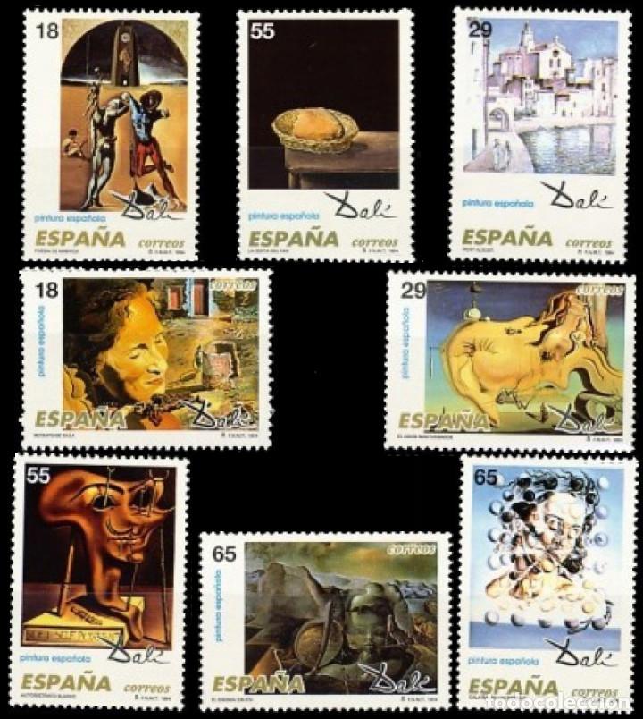 Bonecas Modernas: Espa&ntilde;a. A&ntilde;o 1994, Edifil 3289/96** ''Salvador Dal&iacute;: Pinturas''./ Nuevos, sin fijasellos. MNH.