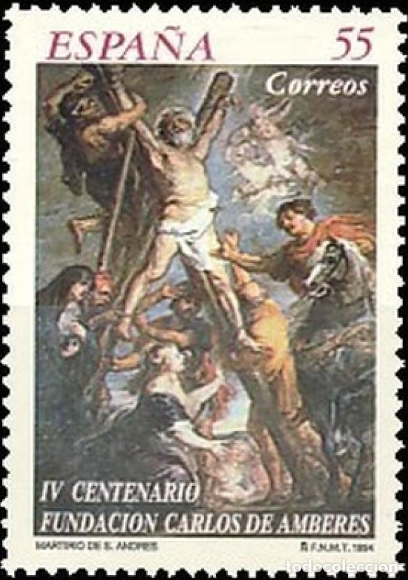 Bonecas Modernas: Espa&ntilde;a. A&ntilde;o 1994, Edifil 3298** ''Fund. Carlos de Amberes - Pintura (P.P.Rubens)''./ Nuevos, MNH.