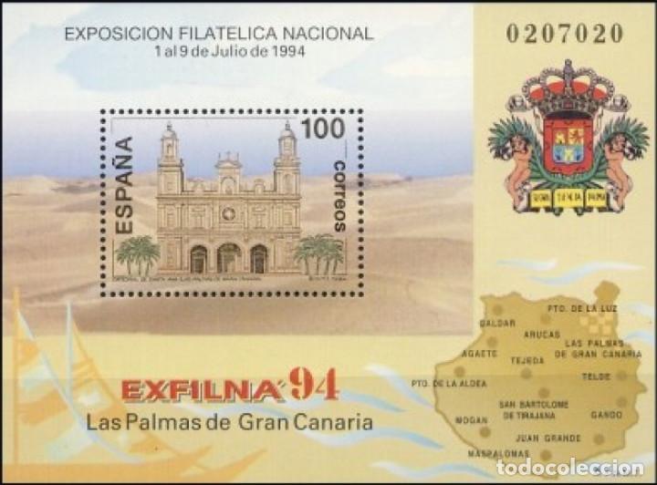 Bonecas Modernas: Espa&ntilde;a. A&ntilde;o 1994, Edifil 3313 HB** ''Exfilna 94: Gran Canaria''./ Nuevos, sin fijasellos. MNH.