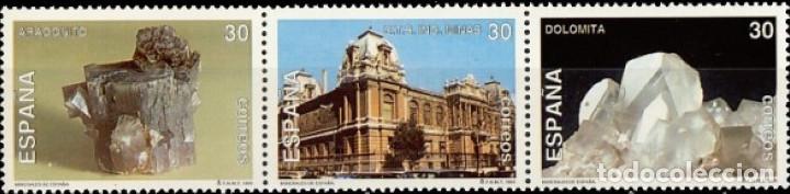 Bambole Moderne: Espa&ntilde;a. A&ntilde;o 1995, Edifil 3343/45** ''Minerales''./ Nuevos, sin fijasellos. MNH.