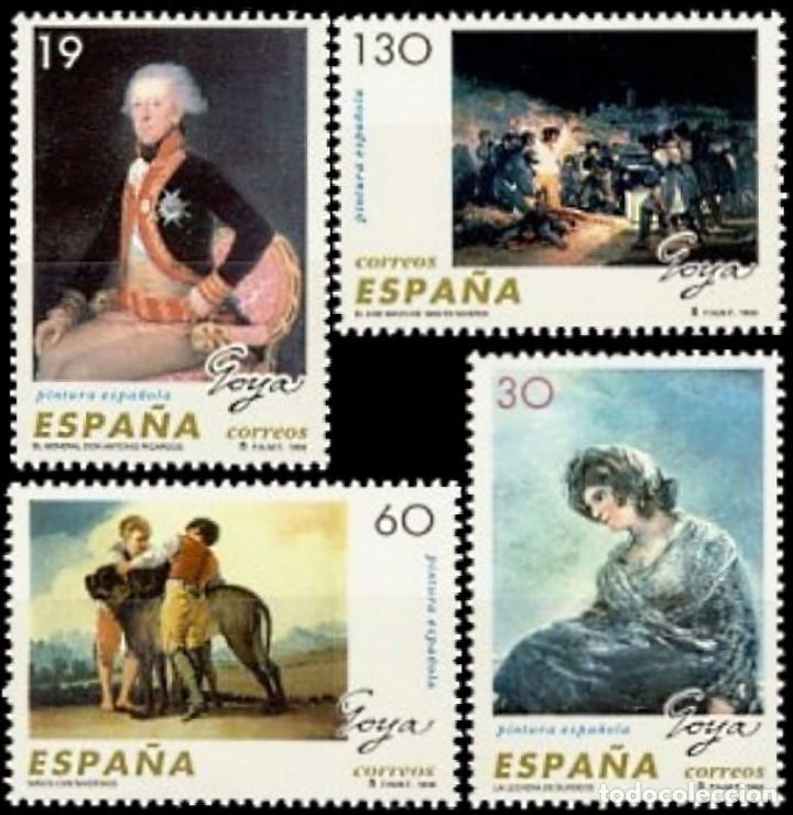 Bambole Moderne: Espa&ntilde;a. A&ntilde;o 1996, Edifil 3437/40** ''Pintura Espa&ntilde;ola: Goya''./ Nuevos, sin fijasellos. MNH.