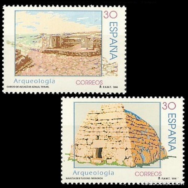 Bambole Moderne: Espa&ntilde;a. A&ntilde;o 1996, Edifil 3448/49** ''Arqueolog&iacute;a''./ Nuevos, sin fijasellos. MNH.