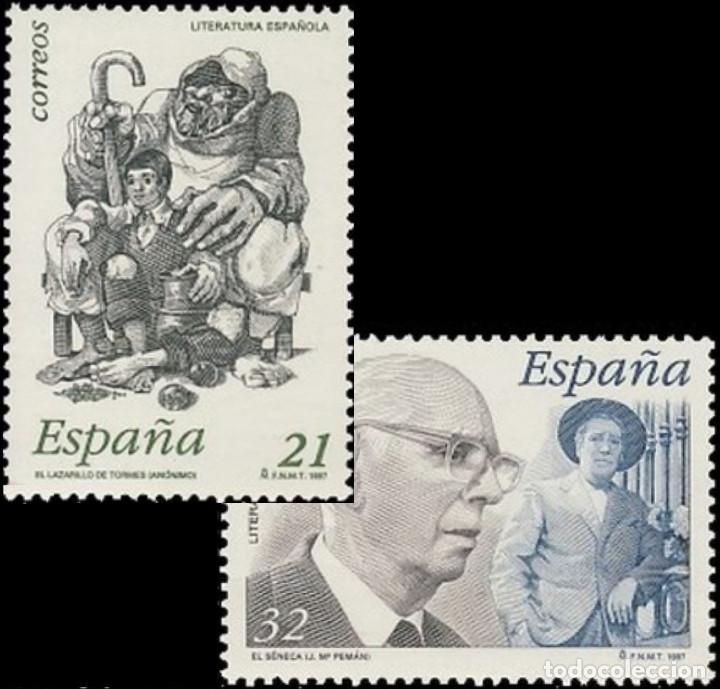 Bonecas Modernas: Espa&ntilde;a. A&ntilde;o 1997, Edifil 3483/84** ''Literatura: El Lazarillo de Tormes - El Seneca''./ Nuevos, MNH.