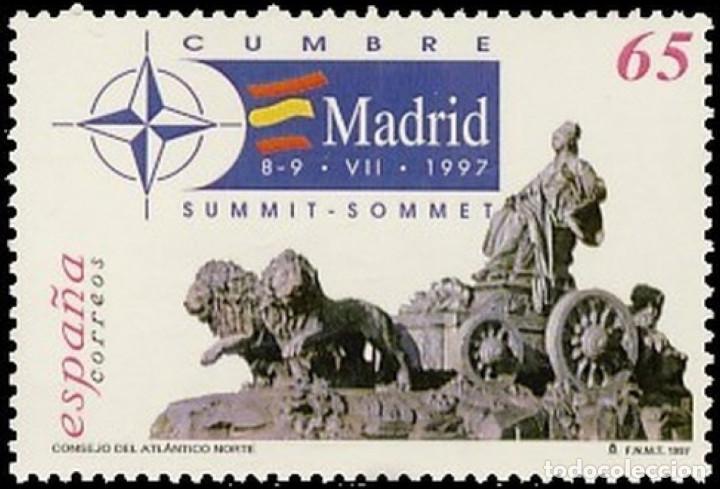 Bambole Moderne: Espa&ntilde;a. A&ntilde;o 1997, Edifil 3496** ''Cumbre Congreso Atl&aacute;ntico Norte: Madrid''./ Nuevos, MNH.