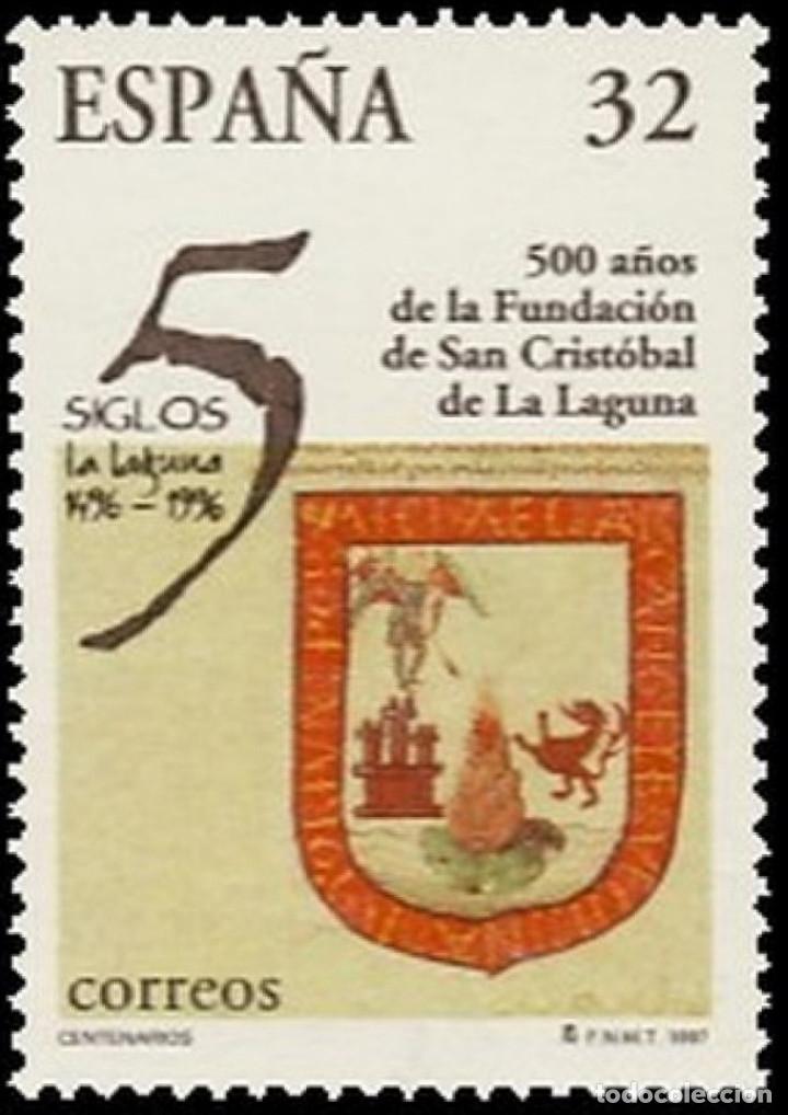 Bambole Moderne: Espa&ntilde;a. A&ntilde;o 1997, Edifil 3516** '' V Cent&ordm; de San Cristobal de la Laguna''./ Nuevos, MNH