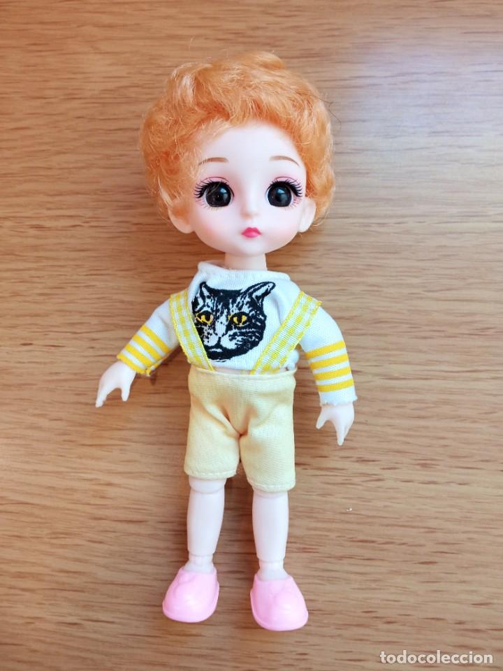 Mu&ntilde;ecas modernas: MU&Ntilde;ECA 16 CM CON SU ROPA - Foto 2