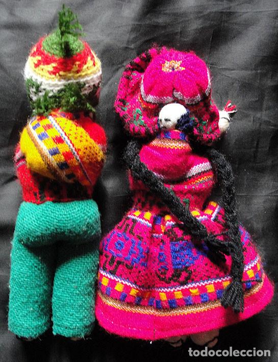 Mu&ntilde;ecas modernas: PAREJA MU&Ntilde;ECOS DE TELA PERU - Foto 2