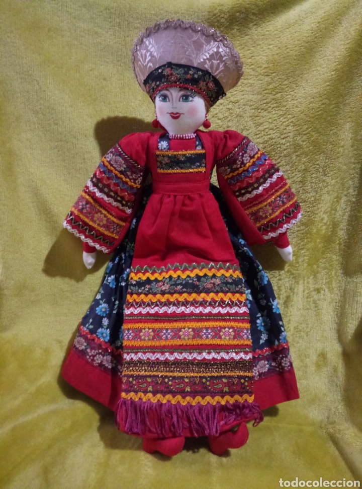 Mu&ntilde;ecas modernas: Mu&ntilde;eca rusa de trapo - Foto 2