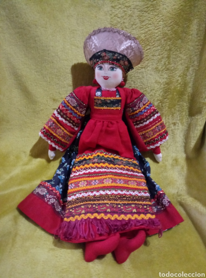 Mu&ntilde;ecas modernas: Mu&ntilde;eca rusa de trapo - Foto 3