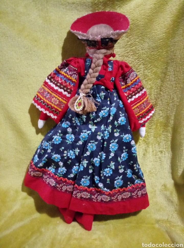 Mu&ntilde;ecas modernas: Mu&ntilde;eca rusa de trapo - Foto 4