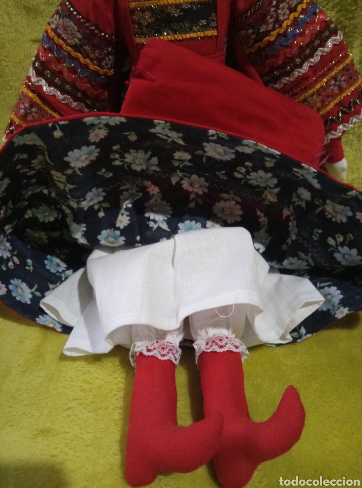Mu&ntilde;ecas modernas: Mu&ntilde;eca rusa de trapo - Foto 5