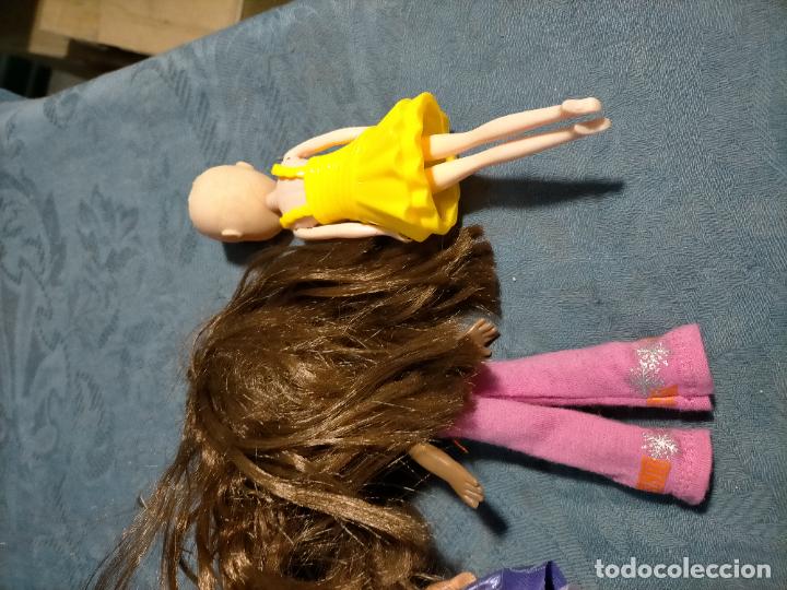 Mu&ntilde;ecas modernas: Pack de 4 mu&ntilde;ecas peque&ntilde;as bratz y barbies de copia - Foto 7