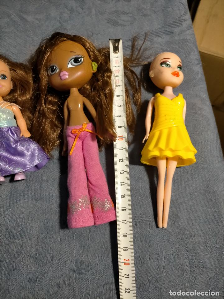 Mu&ntilde;ecas modernas: Pack de 4 mu&ntilde;ecas peque&ntilde;as bratz y barbies de copia - Foto 11