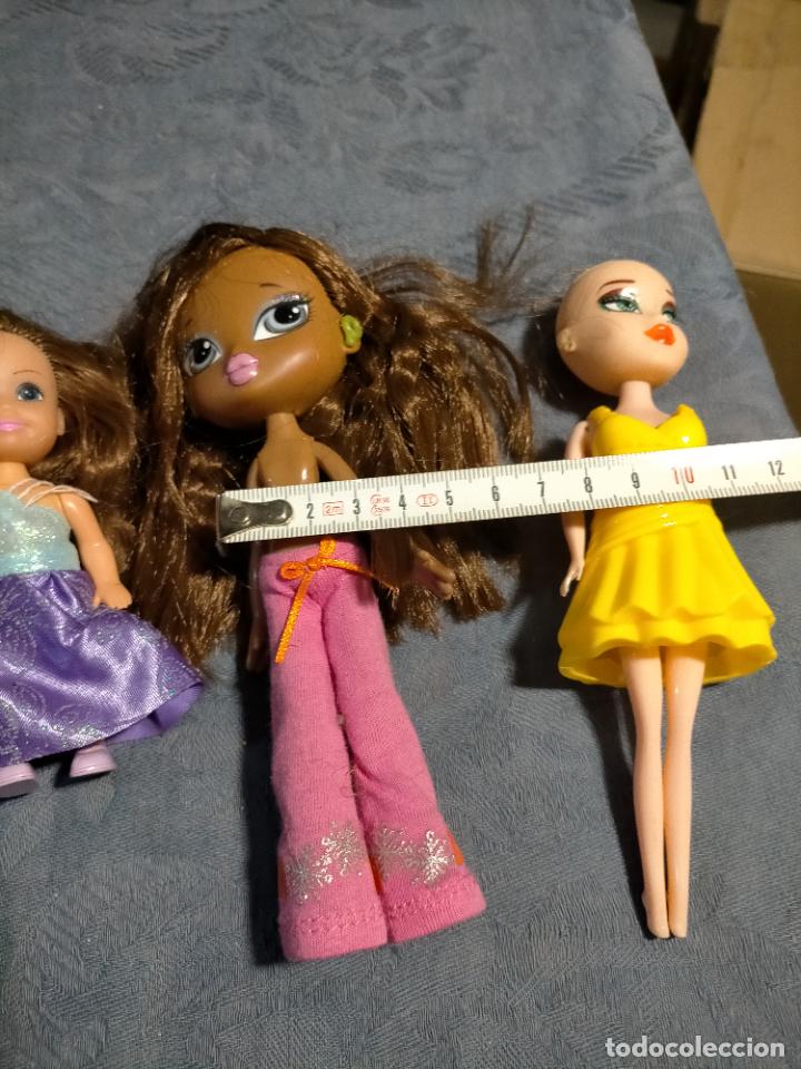 Mu&ntilde;ecas modernas: Pack de 4 mu&ntilde;ecas peque&ntilde;as bratz y barbies de copia - Foto 14