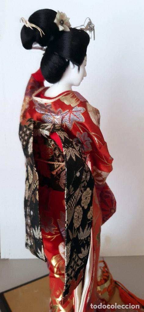 Mu&ntilde;ecas modernas: Preciosa mu&ntilde;eca japonesa. Gheisa. - Foto 5