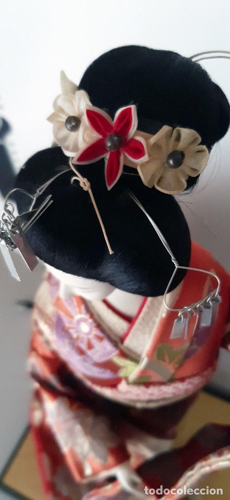 Mu&ntilde;ecas modernas: Preciosa mu&ntilde;eca japonesa. Gheisa. - Foto 8