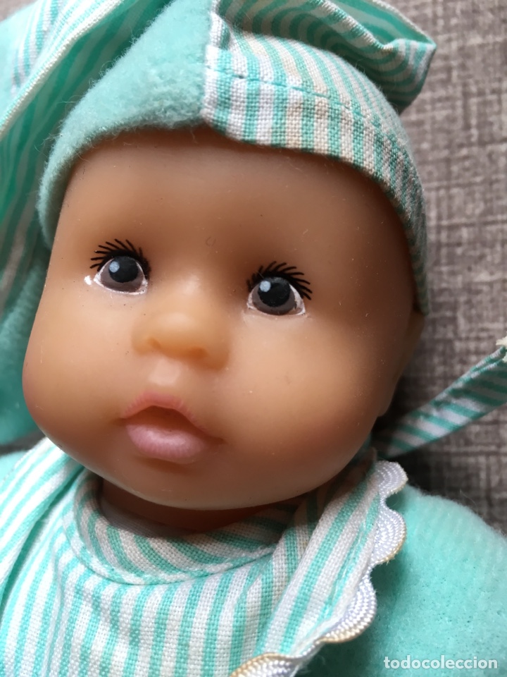 Mu&ntilde;ecas modernas: Mu&ntilde;eca bebe cuerpo de saco 20cm - Foto 2