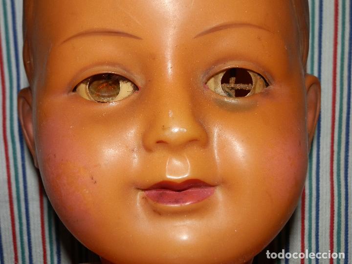 Mu&ntilde;ecas modernas: ANTIGUO MU&Ntilde;ECO CELULOIDE SNF FRANCIA - Foto 2