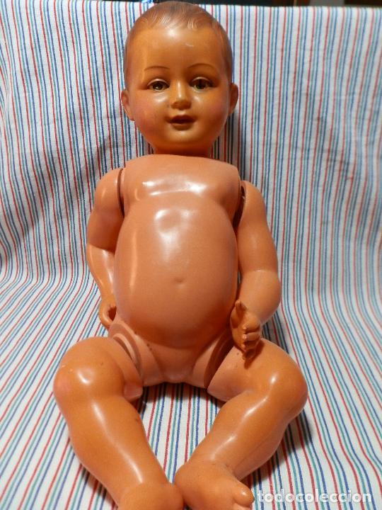 Mu&ntilde;ecas modernas: ANTIGUO MU&Ntilde;ECO CELULOIDE SNF FRANCIA - Foto 11