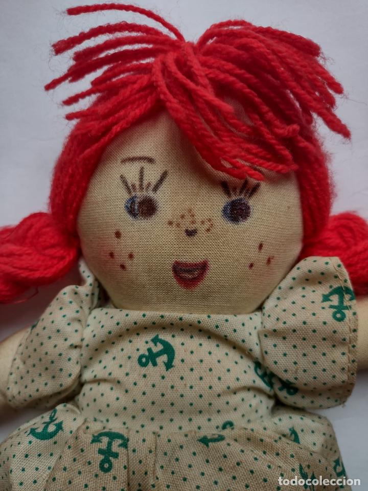Mu&ntilde;ecas modernas: MU&Ntilde;ECA ANTIGUA DE TRAPO - Foto 2