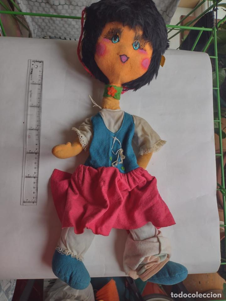 Mu&ntilde;ecas modernas: MU&Ntilde;ECA ANTIGUA DE TRAPO - Foto 1