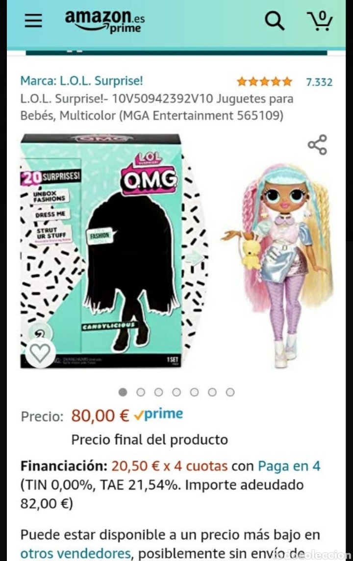 Mu&ntilde;ecas modernas: Mu&ntilde;eca lol candyliceous - Foto 6